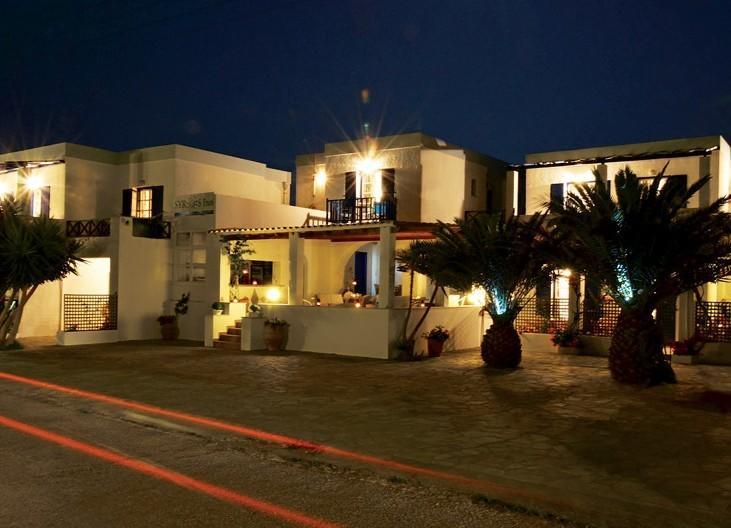 Syros Inn Galissas Bagian luar foto