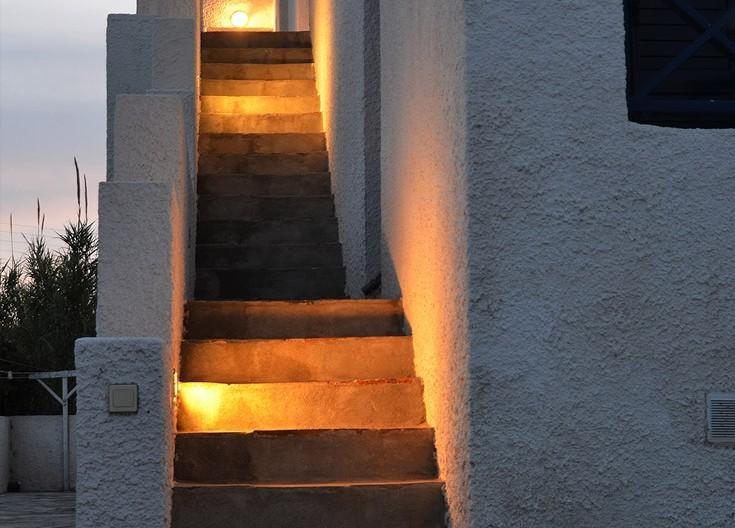 Syros Inn Galissas Bagian luar foto