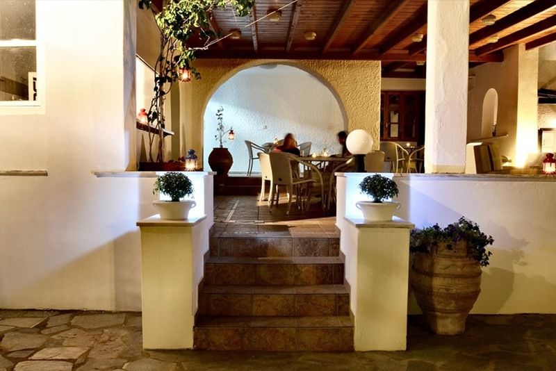 Syros Inn Galissas Bagian luar foto