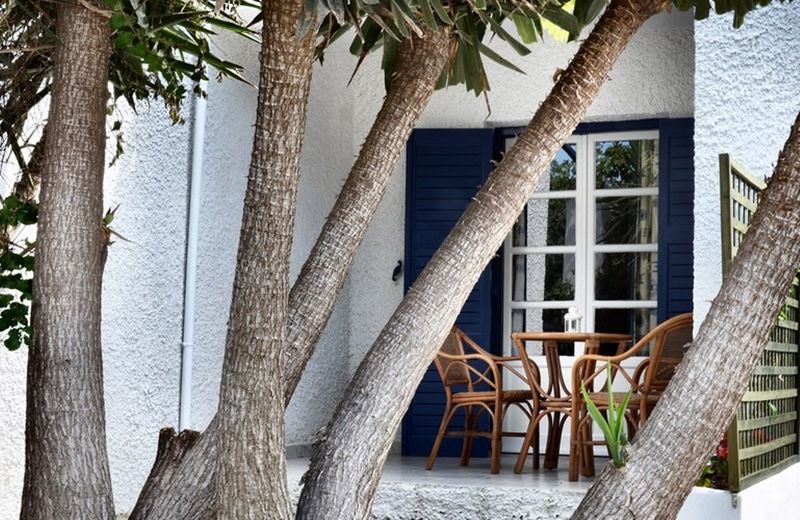 Syros Inn Galissas Bagian luar foto