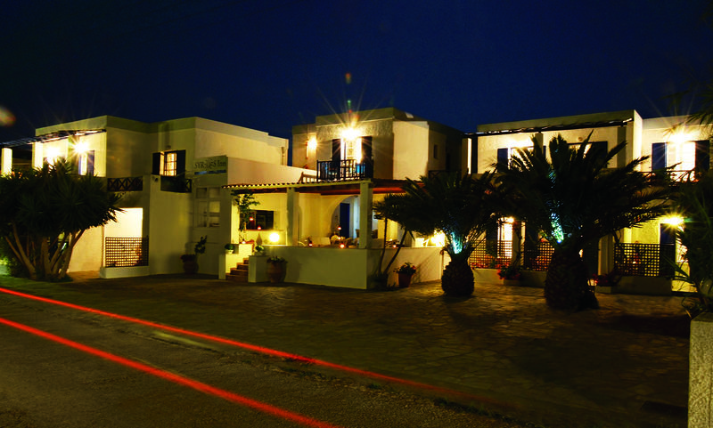 Syros Inn Galissas Bagian luar foto