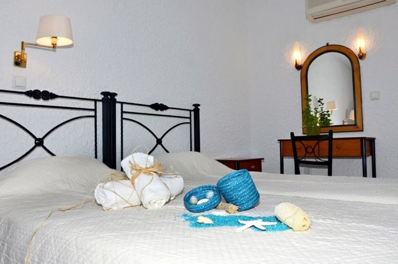 Syros Inn Galissas Bagian luar foto