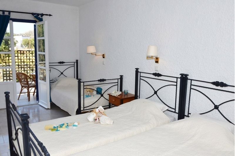 Syros Inn Galissas Bagian luar foto