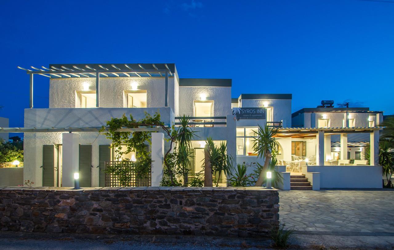 Syros Inn Galissas Bagian luar foto