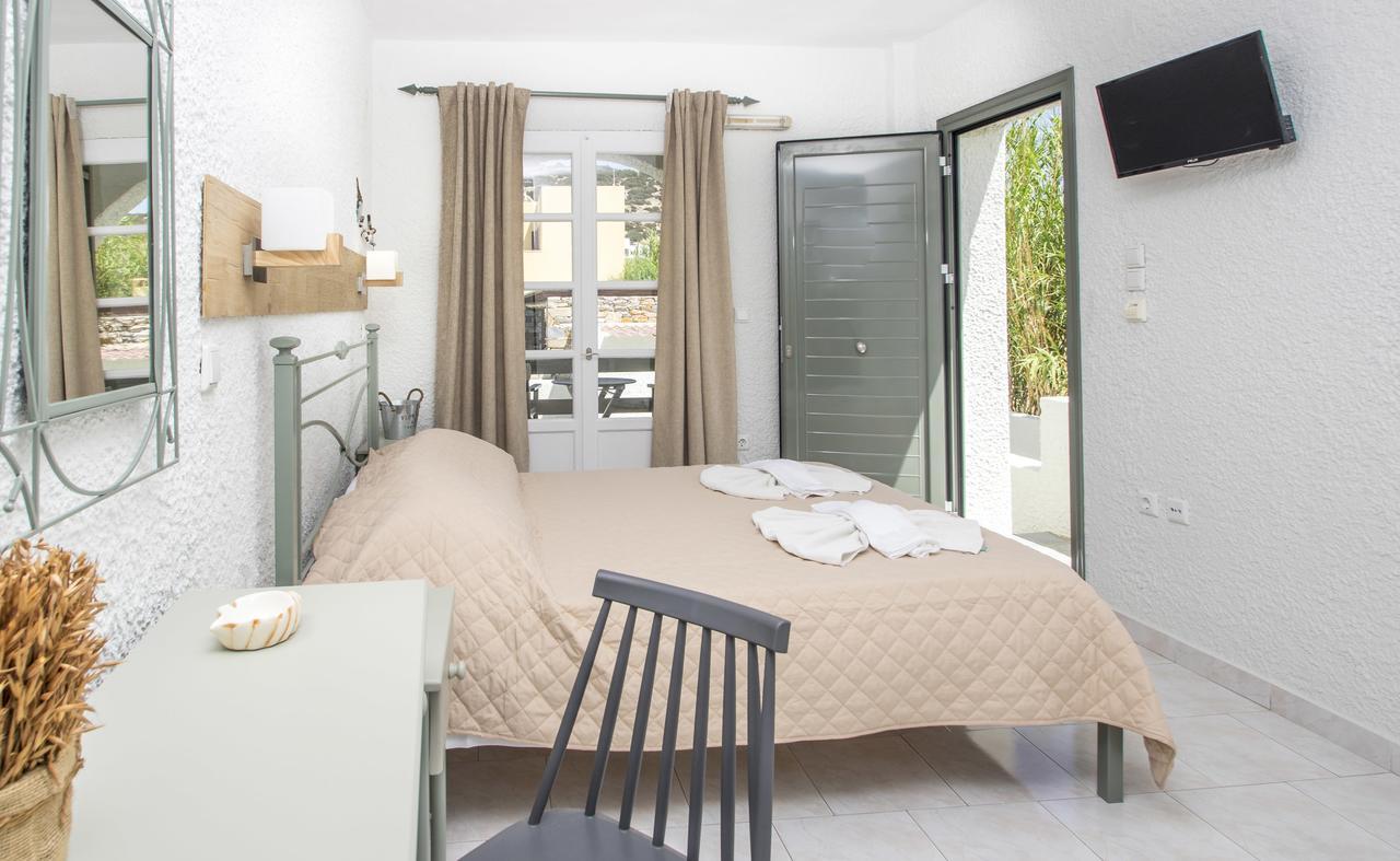 Syros Inn Galissas Bagian luar foto