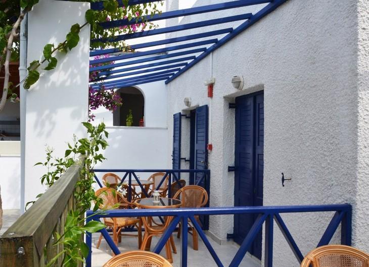 Syros Inn Galissas Bagian luar foto