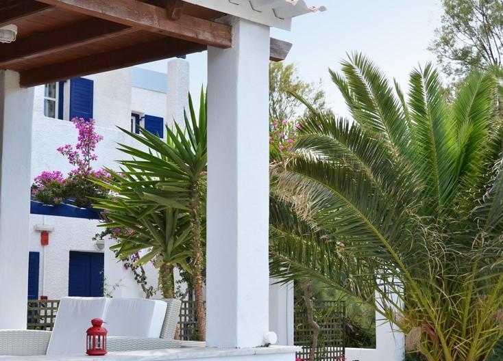 Syros Inn Galissas Bagian luar foto