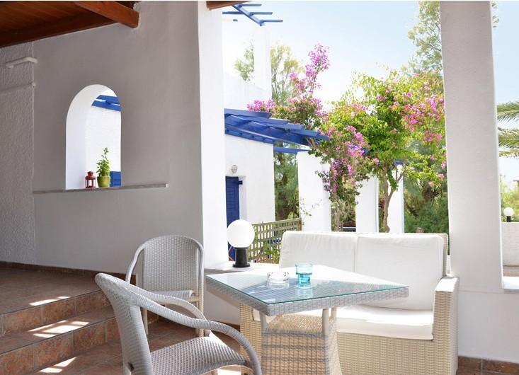 Syros Inn Galissas Bagian luar foto
