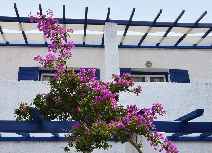 Syros Inn Galissas Bagian luar foto