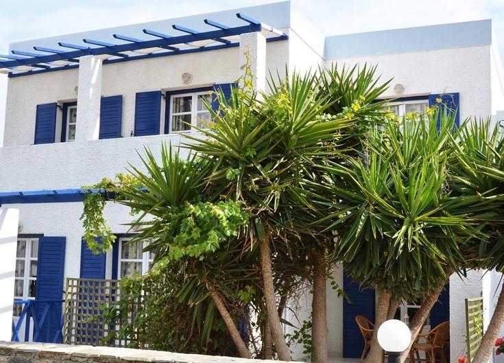 Syros Inn Galissas Bagian luar foto