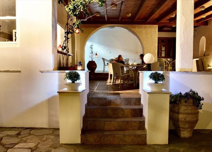 Syros Inn Galissas Bagian luar foto