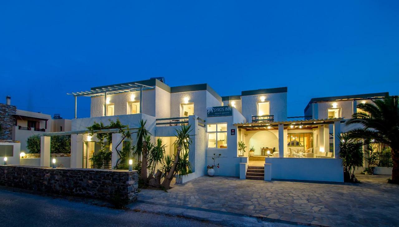 Syros Inn Galissas Bagian luar foto